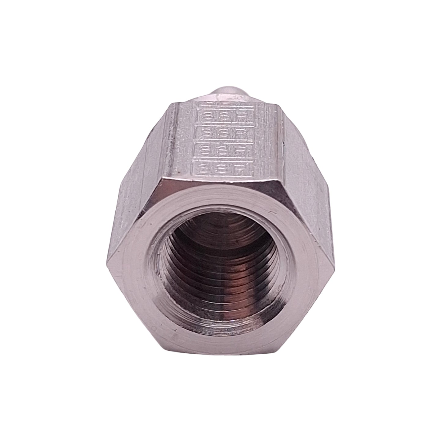 New Lot of 2 SSP ISSD4FA4 Duolok Adapter, ø1/4in Tube Stub x 1/4in Female NPT, SS