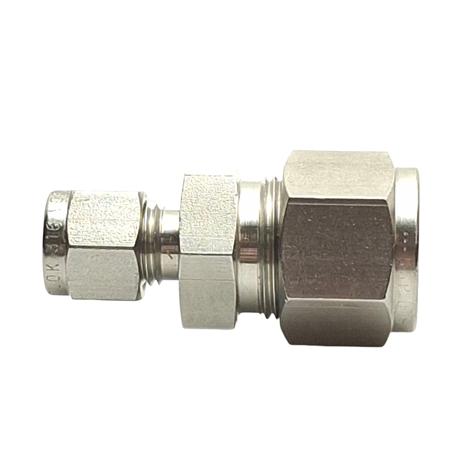 New – Open box SSP ISSD8RU4 Duolok Stainless Steel Reducing Union 1/2in OD Tube x 1/4in OD Tube