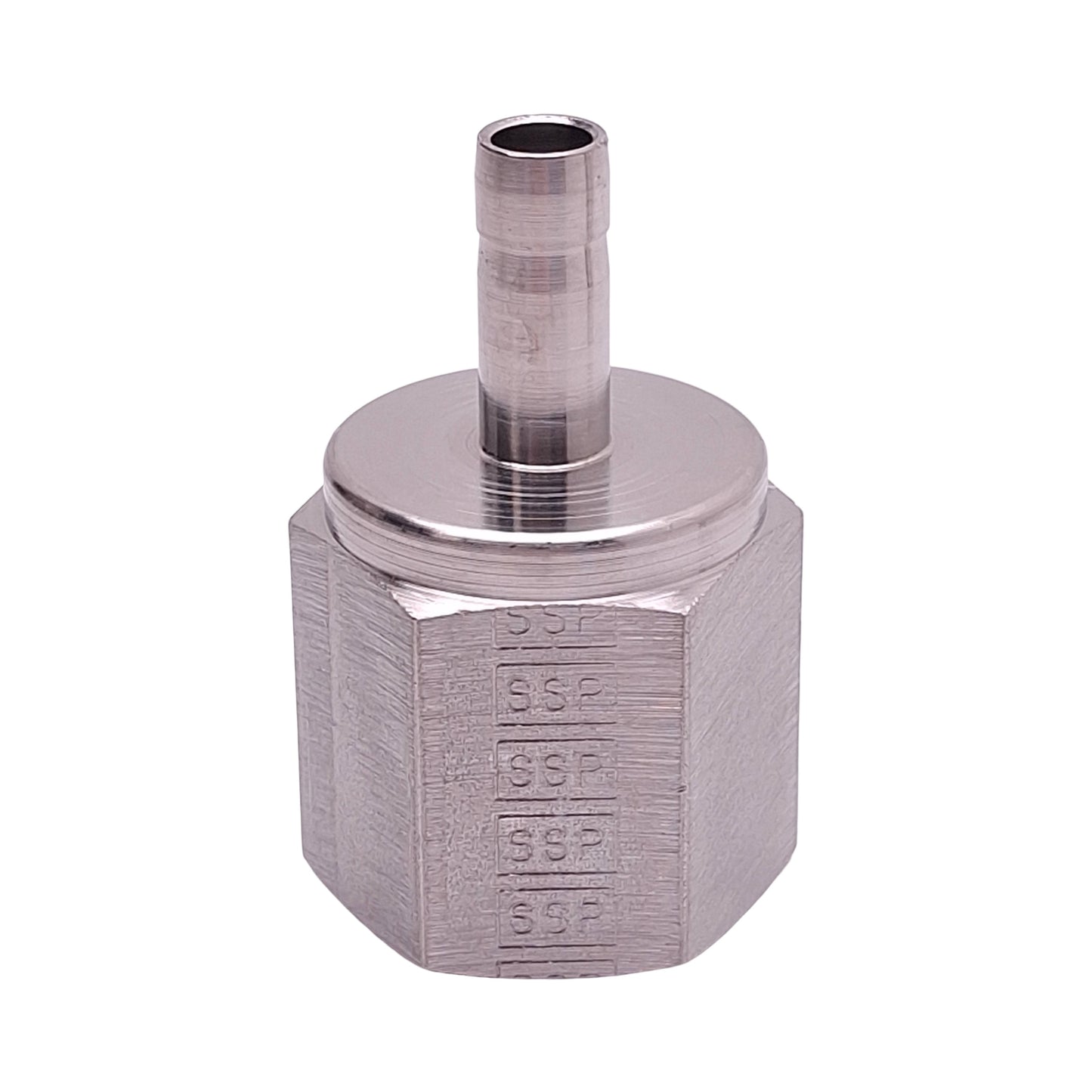 New Lot of 2 SSP ISSD4FA6 Duolok Adapter, ø1/4in Tube Stub x 3/8in Female NPT, SS