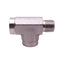 New SSP 3/8FMF Male Run Tee Fitting, 3/8in x 3/8in Female NPT x 3/8in Male NPT, SS