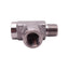 New SSP 3/8FMF Male Run Tee Fitting, 3/8in x 3/8in Female NPT x 3/8in Male NPT, SS