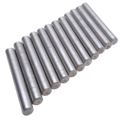 New – Open box Lot of 12 MSC 67601161 Stainless Steel Dowel Pin ø1/4in Diameter, 2in Length