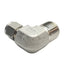 New – Open box SSP ISSD6ME8 Duolok Male Elbow Fitting 90° 1/2in NPT to 3/8in OD Tube, Stainless
