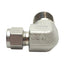 New – Open box SSP ISSD6ME8 Duolok Male Elbow Fitting 90° 1/2in NPT to 3/8in OD Tube, Stainless