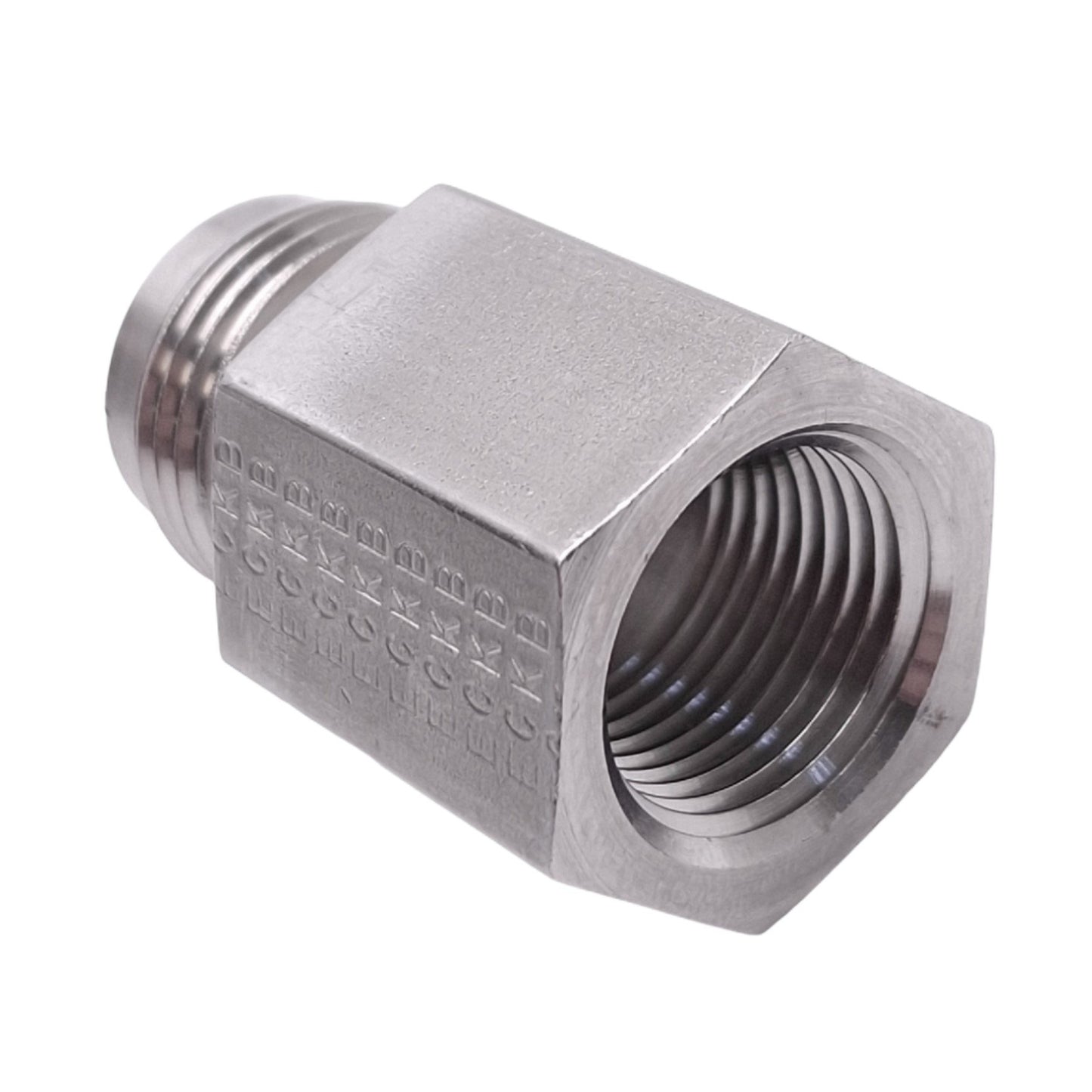 New Parker 8 GTX-SS Triple-Lok 37° Flare JIC Tube 1/2" to 3/8" NPTF, 6000psi Max