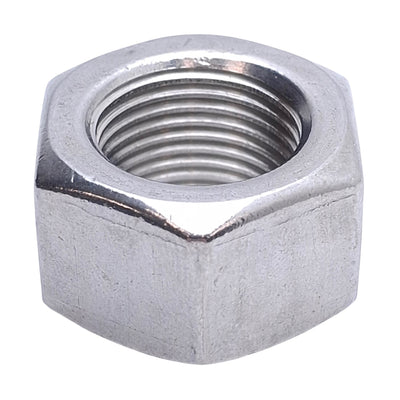 New – Open box Lot of 5 MSC 87925772 Stainless Steel Hex Nut 3/4-16in Thread, 1-1/8in Width