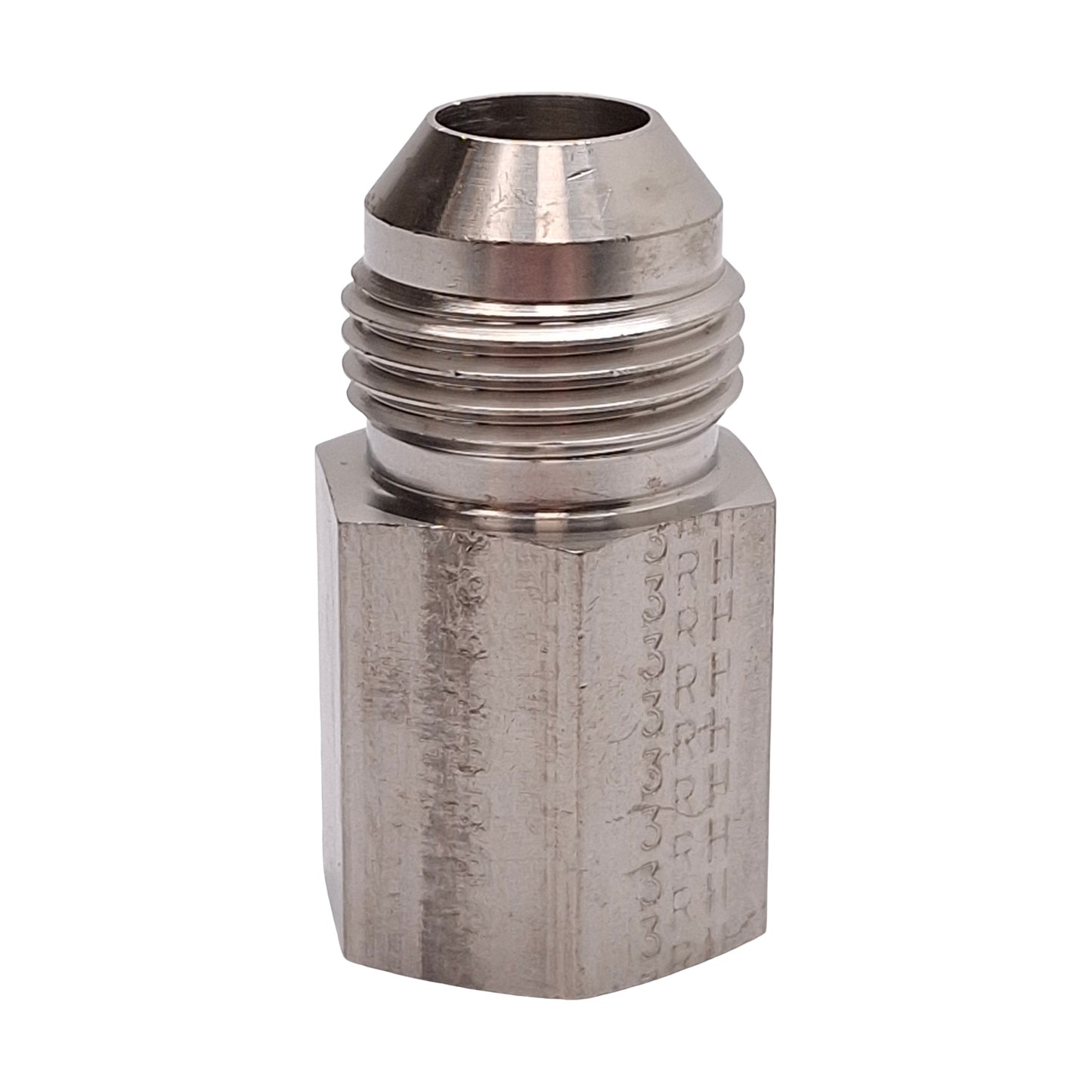 New Lot of 3 Parker 8-4 GTX-SS Triple-Lok 37° Flare Fitting, JIC -8, 1/4" NPT Female