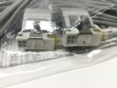 New Lot of 2 Taiyo R36 AX115 Magnetic Proximity Switches 2-Wire 5-30VDC/5-120VAC, 5m