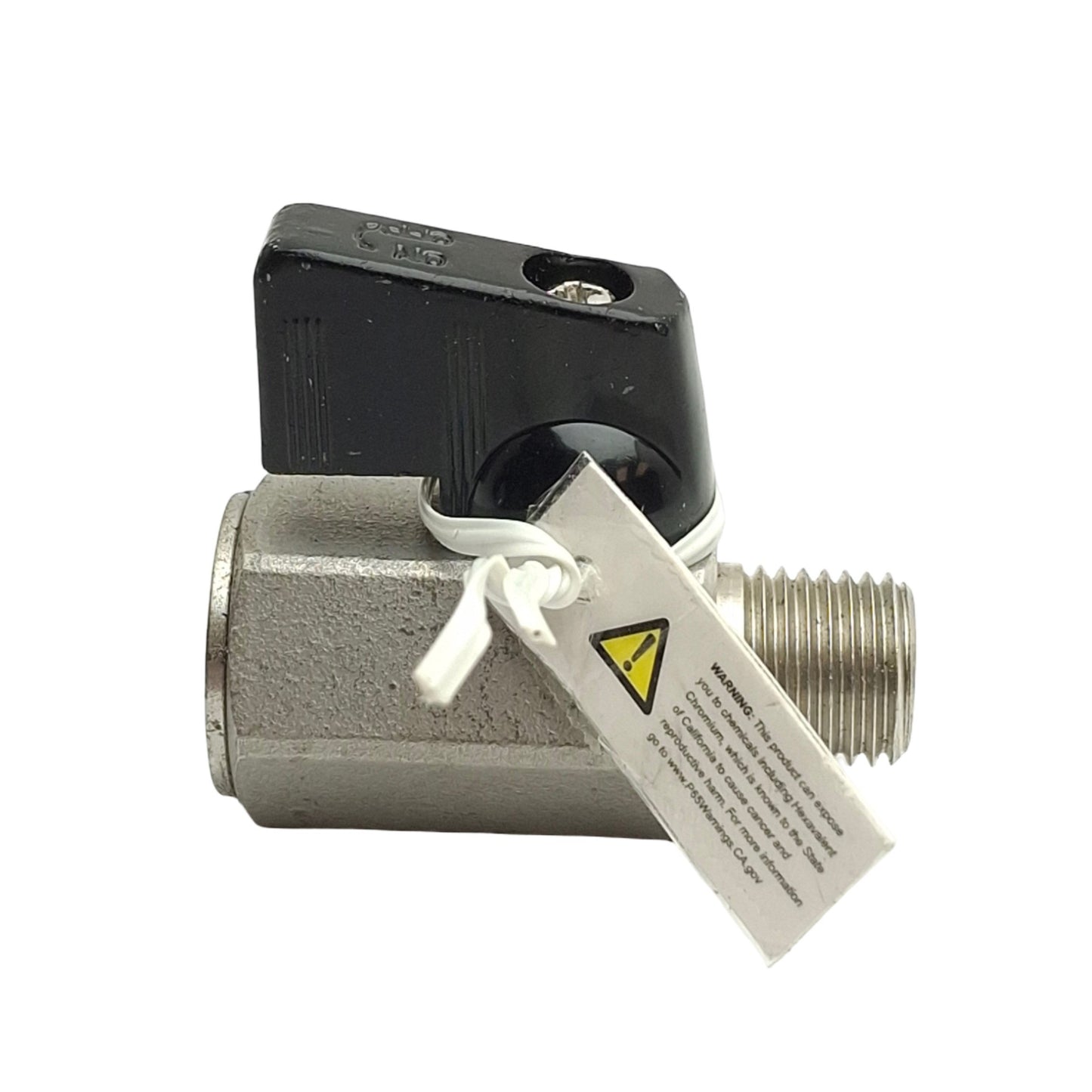New – Open box IAPMO R&T Q104 Manual Ball Valve 1/4in NPT Male& Female, Two Position, 1000CWP