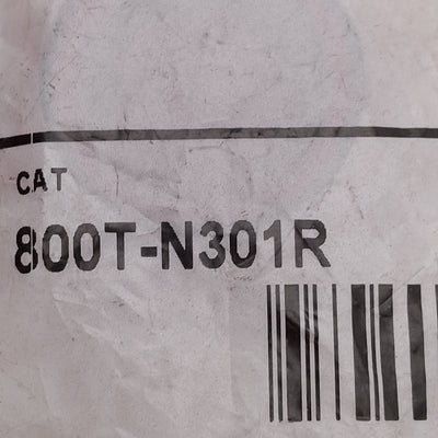 Used Allen Bradley 800T-N301R Red Illuminated Twist Release ø30mm Push Button Cap