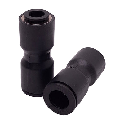 New – Open box Lot of 2 Parker Legris 3106 60 62 Push-Fit Union Fitting ø1/2" Tube x ø3/8" Tube