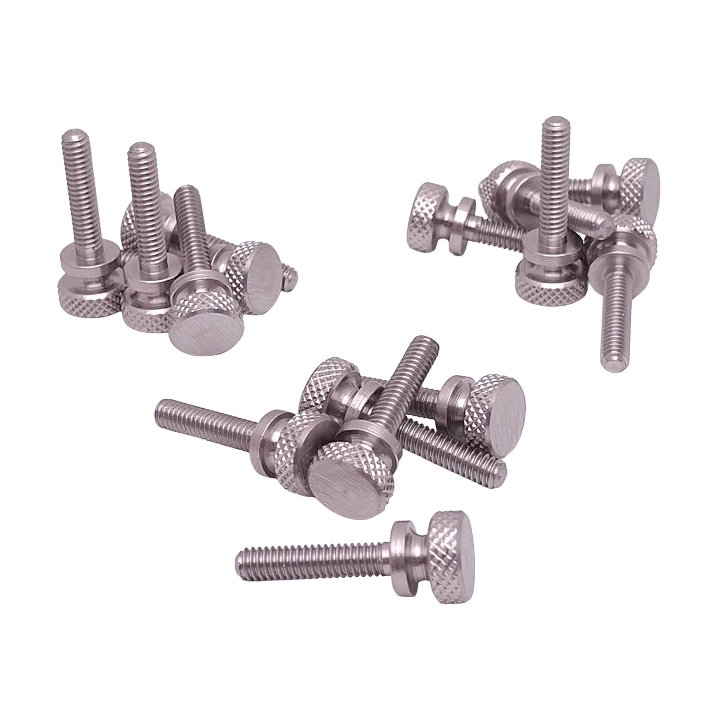 New Lot of 15 Richard Manno WFTSSS8 Washer Face Thumb Screw, #8-32 Thread x 3/4in L