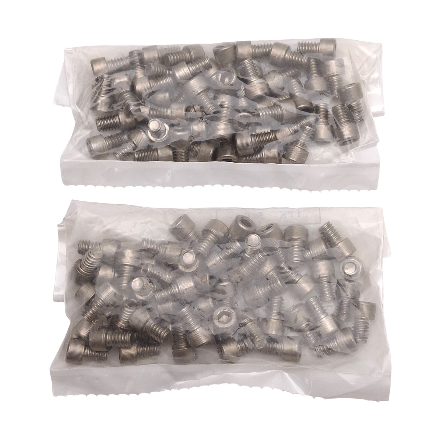 New Lot of 100 Parker 25C37KCSS Socket Head Cap Screw, 1/4"-20 x 3/8", 18-8SS