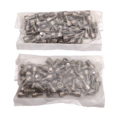 New Lot of 100 Parker 25C37KCSS Socket Head Cap Screw, 1/4"-20 x 3/8", 18-8SS