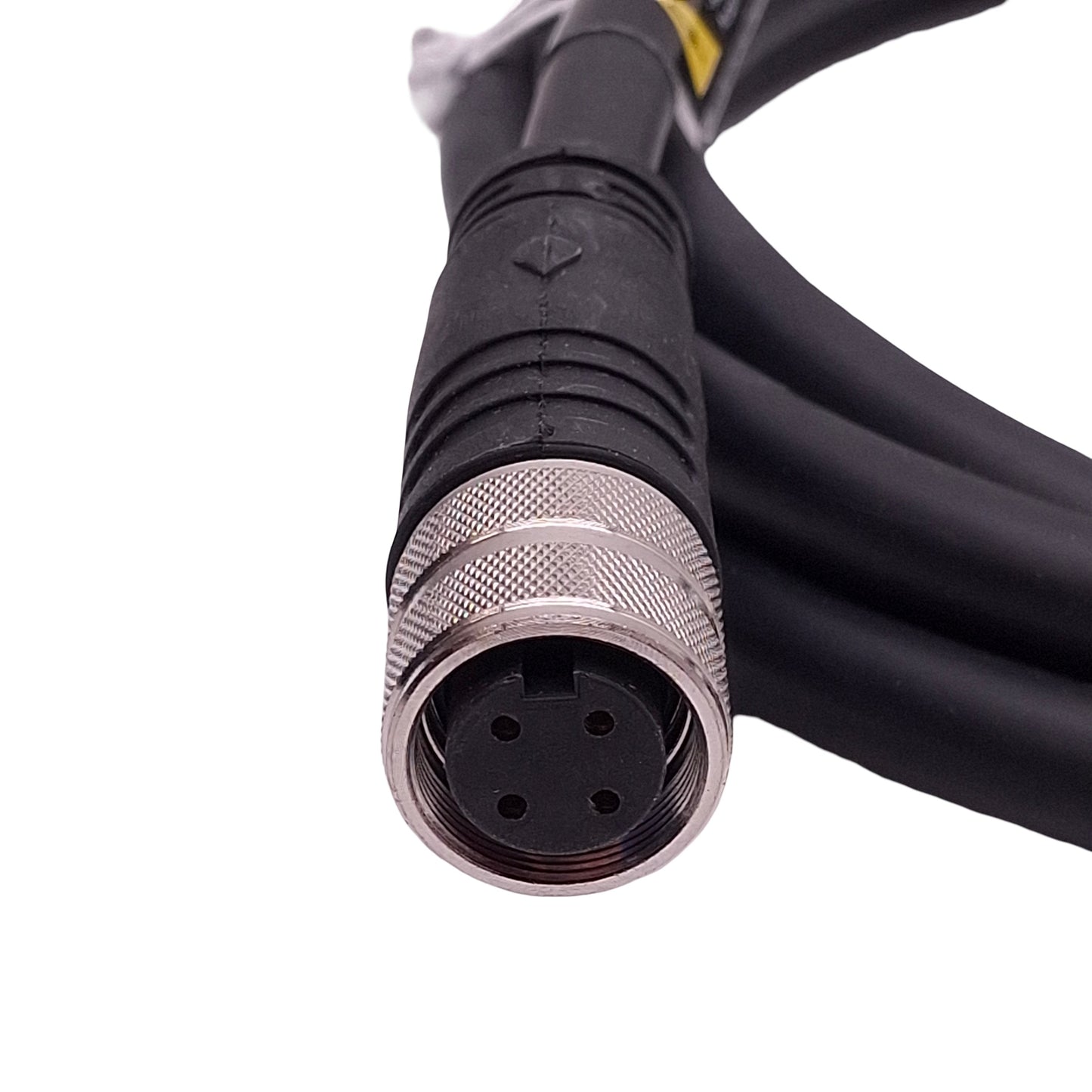 New Moog Animatics CBLIP-PWR4-FL-3M Drive/Control Power Cable 4-Pin M16 to Leads, 3m