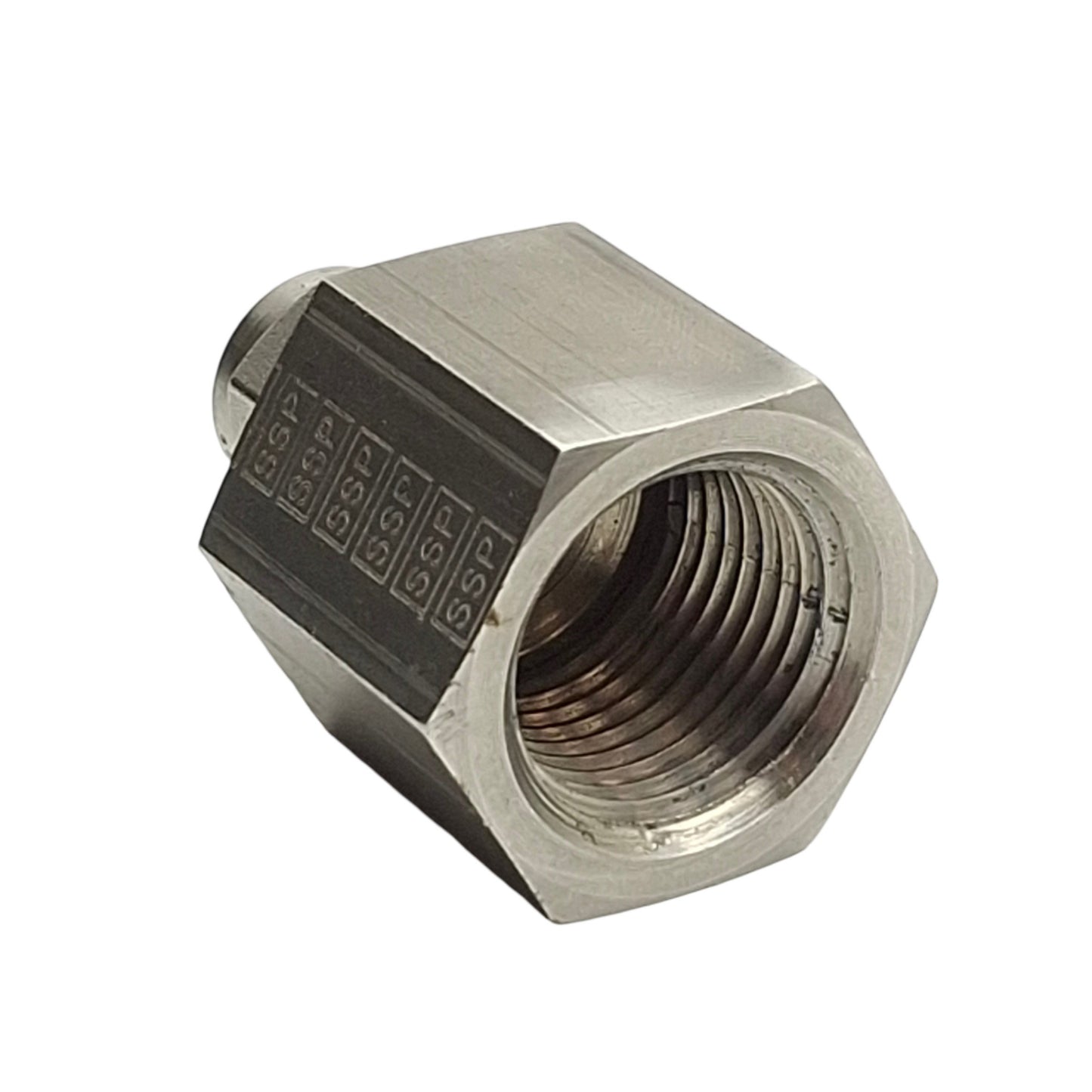 New – Open box Lot of 2 SSP ISSD4FC8 Duolok Female Connector, ø1/4in Tube Ferrule, 1/2in NPT