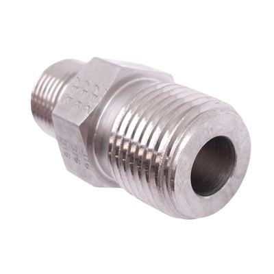 New Parker 8-6 MHN-SS Stainless Steel Hex Long Nipple, 1/2in to 3/8in NPT, 6600psi