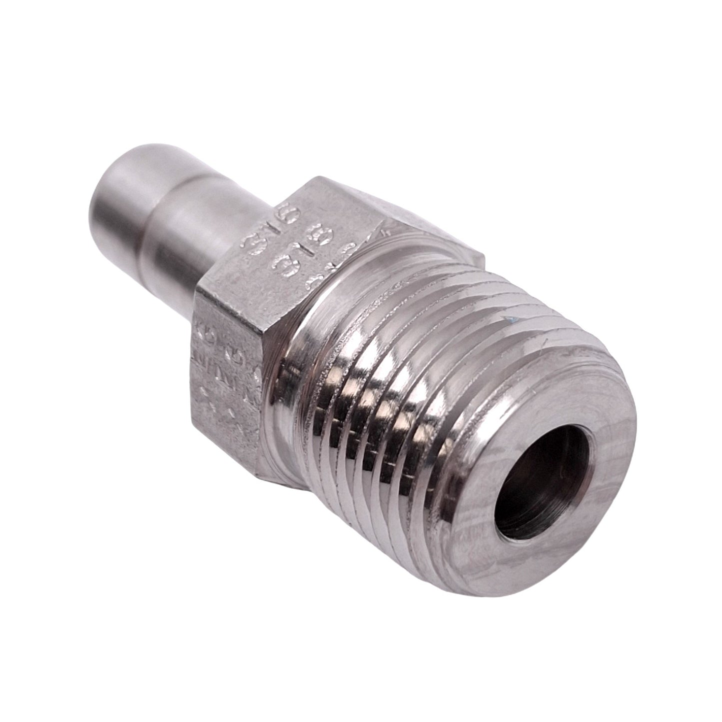 New Parker 6MA6N-316 A-LOK Compression Fitting Adapter, 3/8in OD, 3/8in NPT, 6600psi