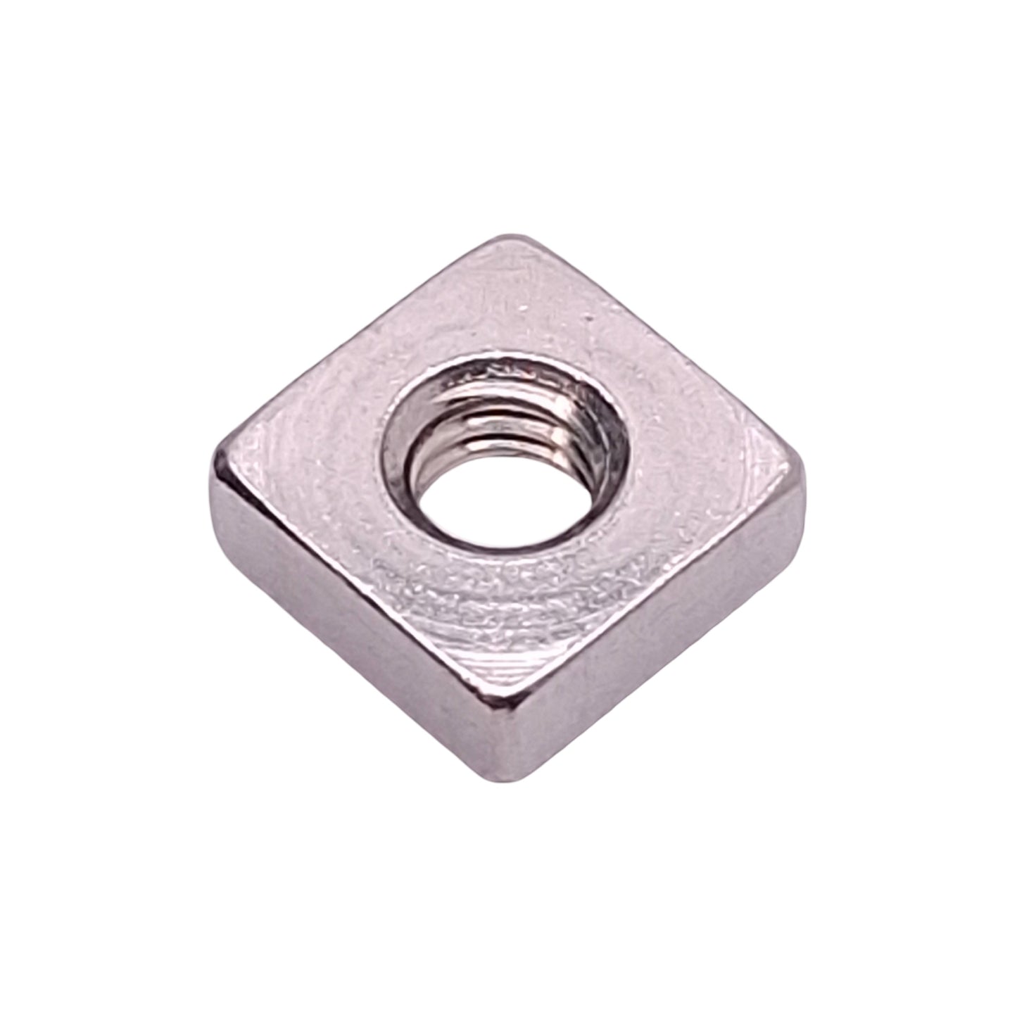 New Lot of 100 Fabory U51096.016.0001 Square Nut, #8-32 Thread, 11/32in W x 1/8in H