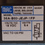 Used Mac 36A-B50-JEJP-1FP Solenoid Valve, Plug-In, 3/2-Way, Vacuum~120psi, 15VDC Coil