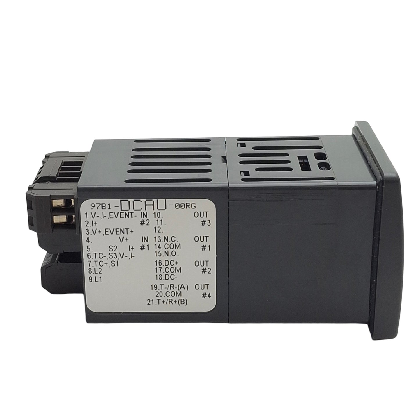Used Watlow 97B1-DCAU-00RG Temperature Controller Power: 24-28VAC/DC *Missing Bracket
