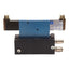Used MAC 42A-EMD-EAM-GDDA-1KU Solenoid Valve, 5/3-Way, 120psi, 1/4in NPT, 24VDC Coil