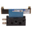 Used MAC 42A-EMD-EAM-GDDA-1KU Solenoid Valve, 5/3-Way, 120psi, 1/4in NPT, 24VDC Coil