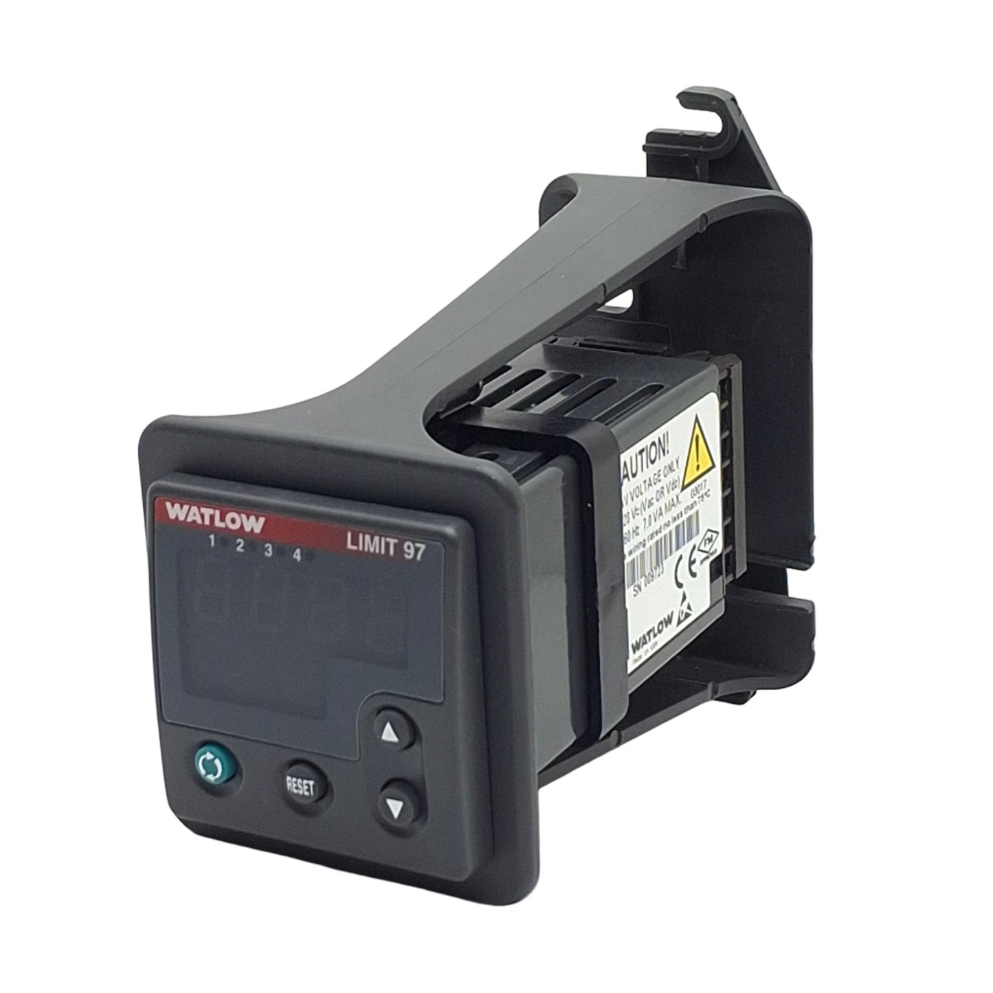 Used Watlow 97B1-DCAU-00RG Temperature Controller, Power: 24-28VAC/DC, With Mounts
