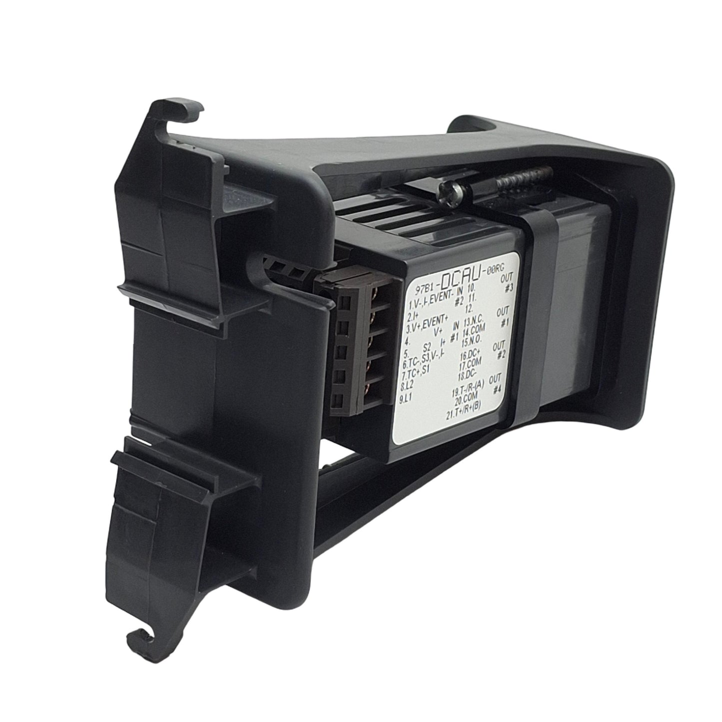 Used Watlow 97B1-DCAU-00RG Temperature Controller, Power: 24-28VAC/DC, With Mounts