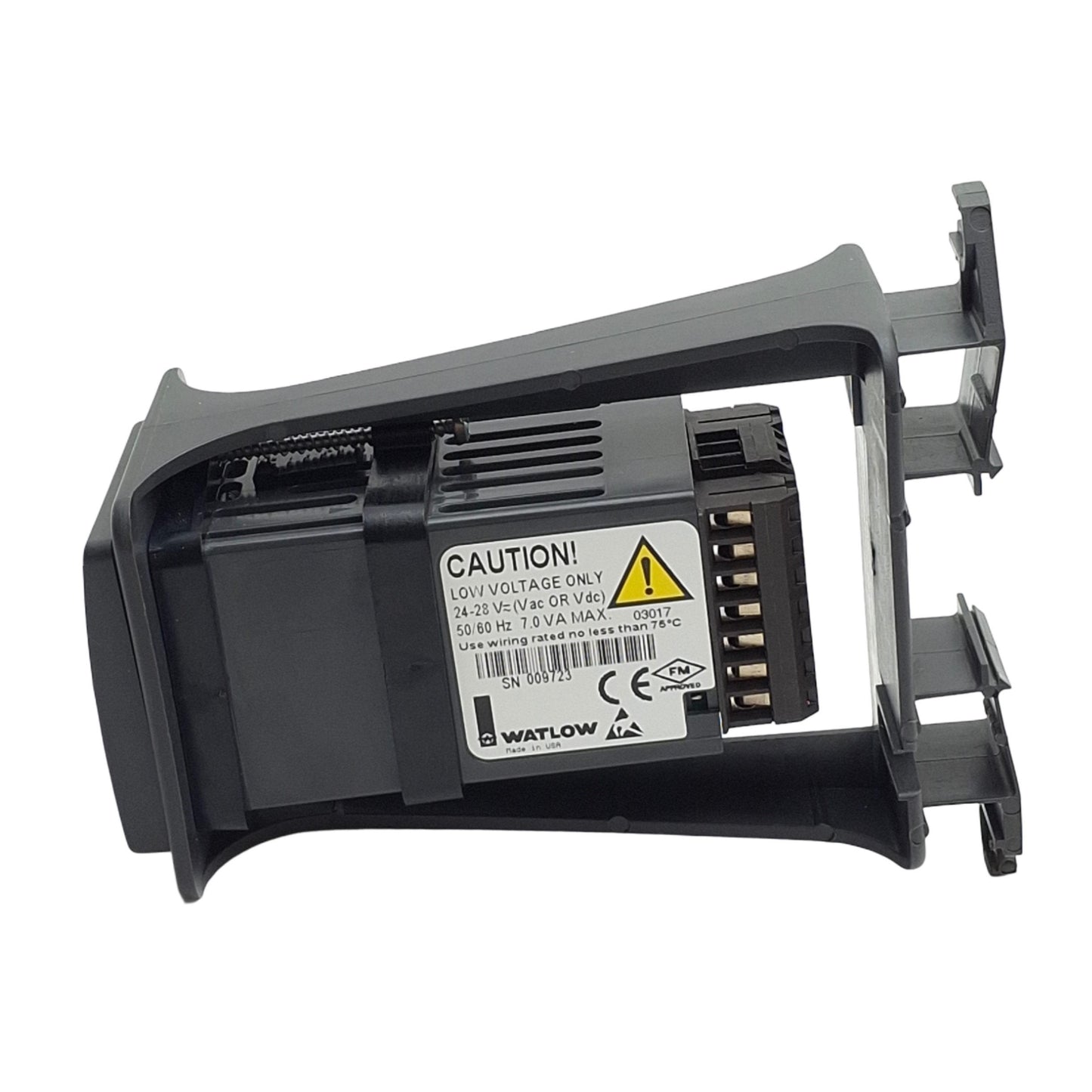 Used Watlow 97B1-DCAU-00RG Temperature Controller, Power: 24-28VAC/DC, With Mounts