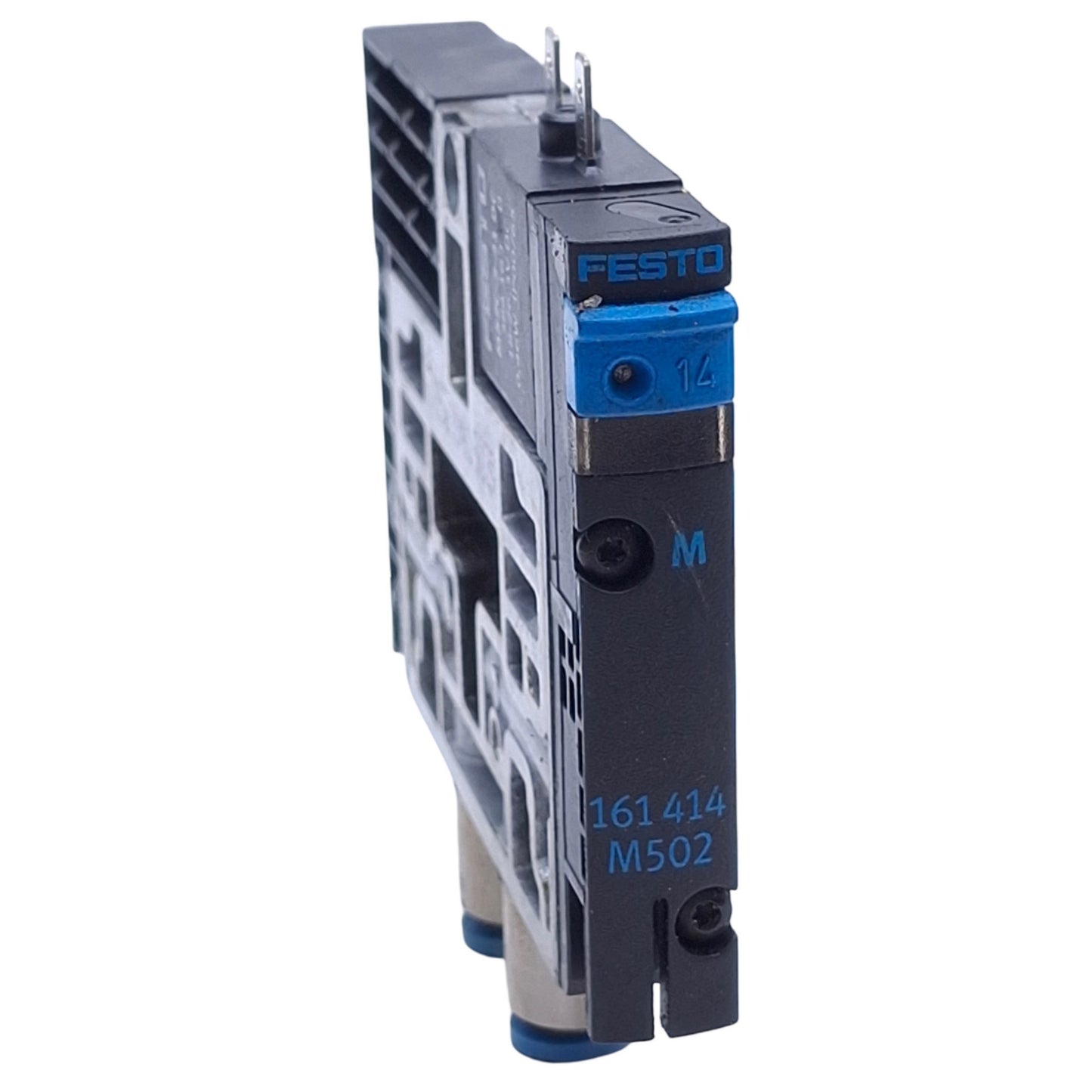 Used Festo CPV10-M1H-5LS-M7 161414 Solenoid Valve, 2-Position 5-Port, 24VDC, 1MPa