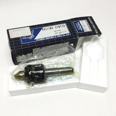 New Futamura NCF3-002 Eagle Stars Lathe Rolling Live Center MT3, 4500RPM, TIR .003mm