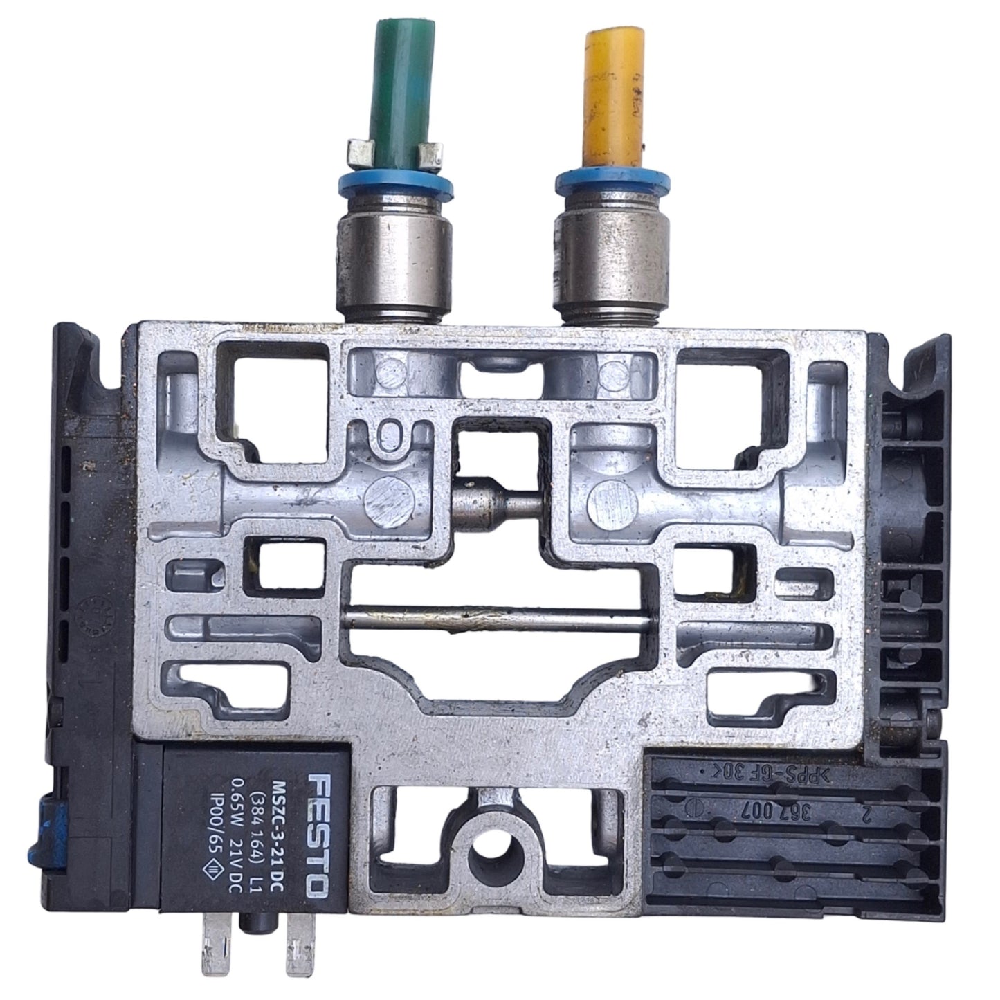 Used Festo 161360 CPV14-M1H-5LS-1/8 Solenoid Valve 5-Position, 2-Port, 24VDC, G1/8