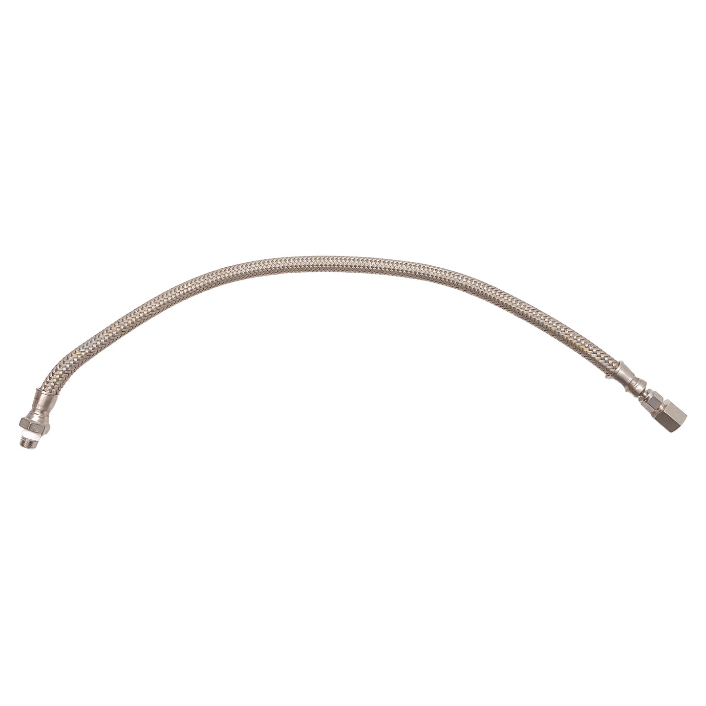 Used Swagelok SS-FM4PM4PF4-24 Stainless Steel Convoluted Hose 1/4NPT Male-Female 24"