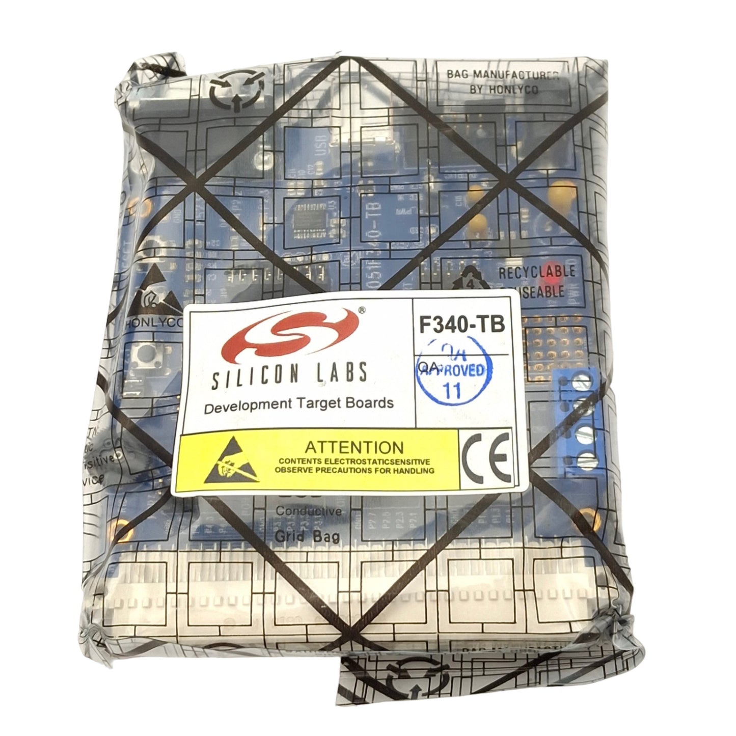 New Silicon Laboratories C8051F340DK Microcontroller Development Kit, 8051 USB RS232