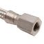 Used Swagelok SS-FM4PM4PF4-24 Stainless Steel Convoluted Hose, 1/4NPT Male-Female 24"
