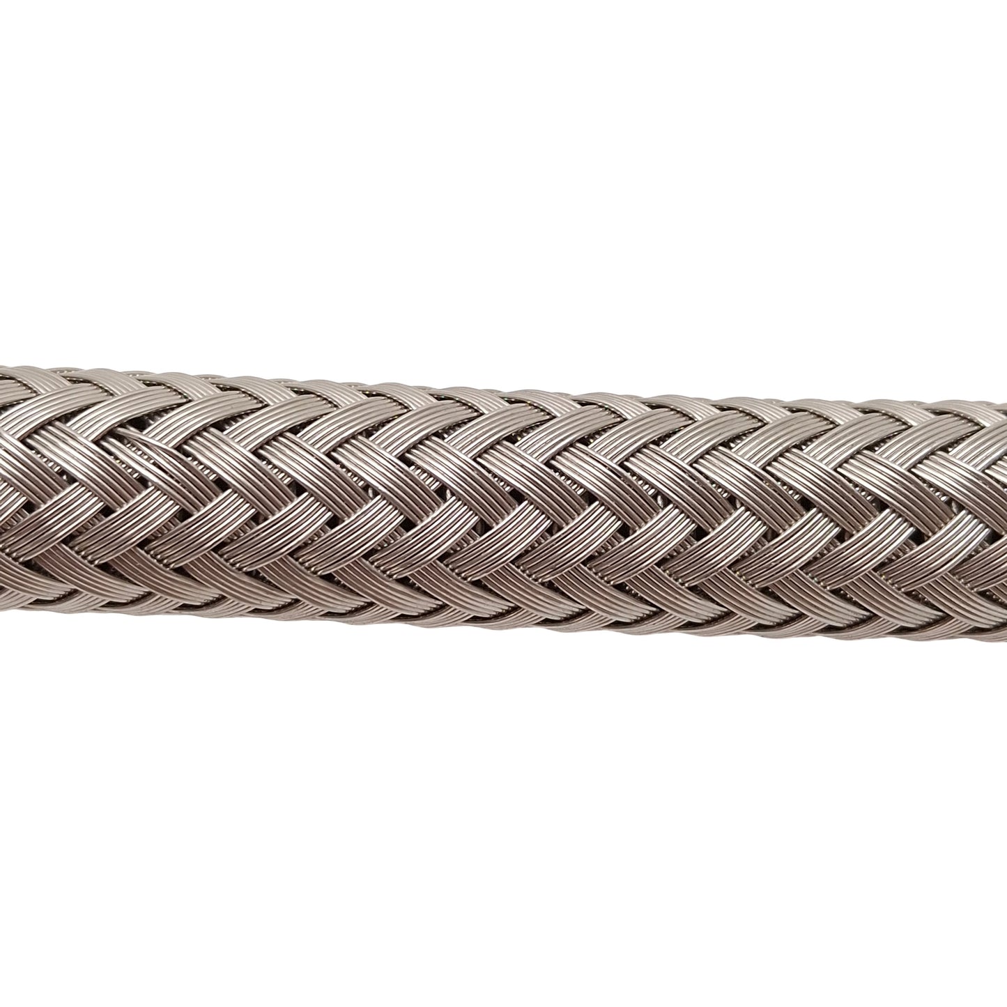 Used Swagelok SS-FM4PM4PF4-24 Stainless Steel Convoluted Hose, 1/4NPT Male-Female 24"