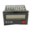 Used Eaton E5-024-C0400 LCD Display Counter/Totalizer, 8-Digit, PNP/NPN, 1/32 DIN