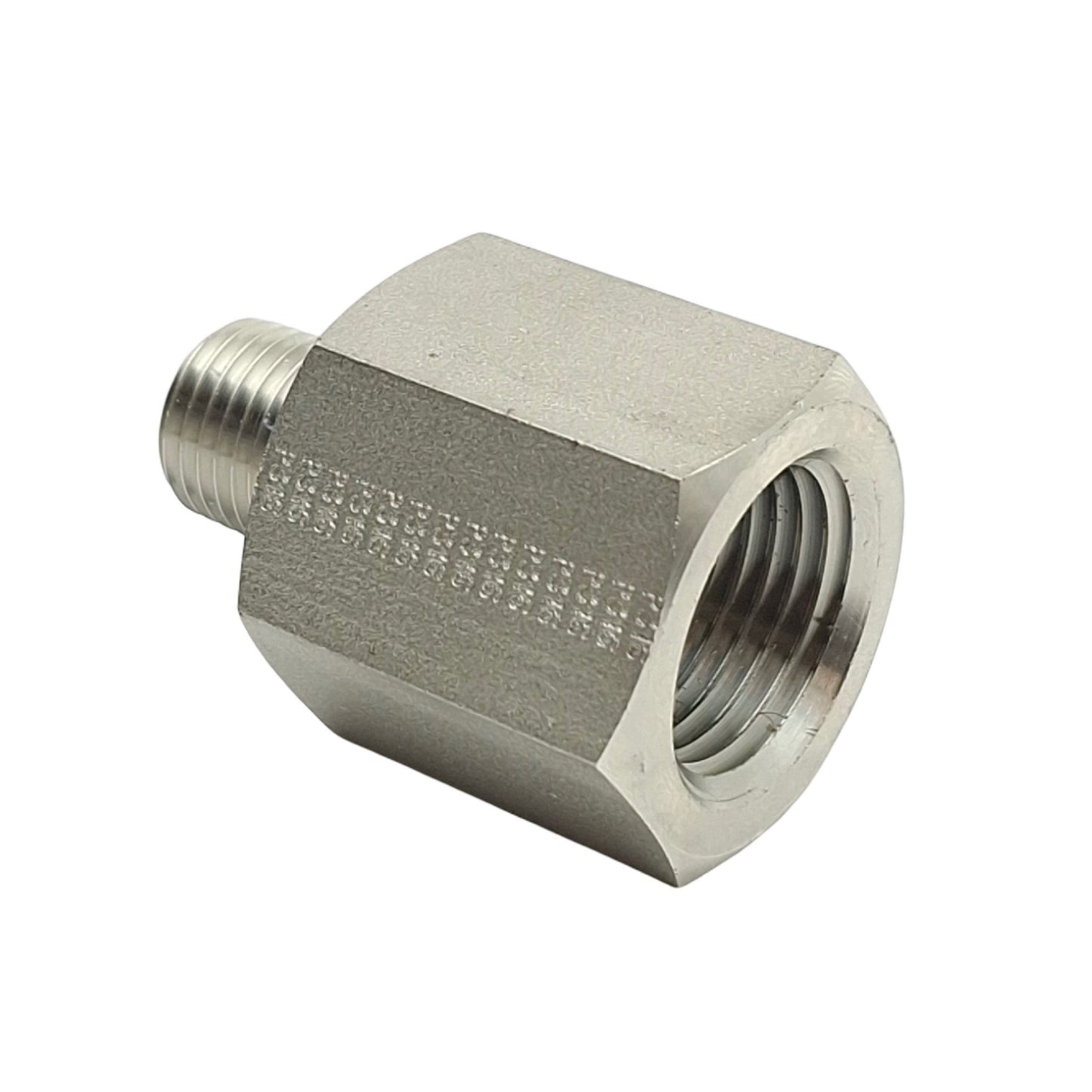 New – Open box Lot of 3 SSP 1/2X1/4RA Reducing Adapter Fittings, 1/2in NPT to 1/4in NPT Male