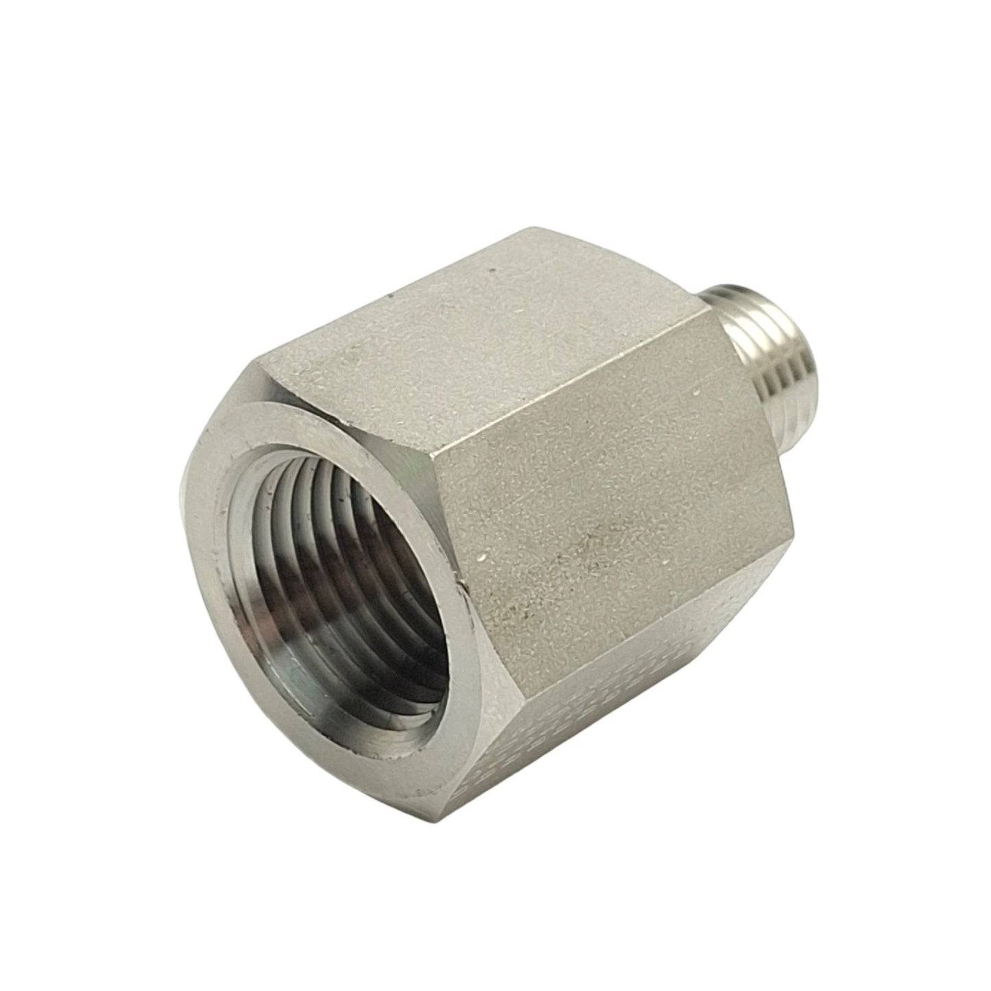 New – Open box Lot of 3 SSP 1/2X1/4RA Reducing Adapter Fittings, 1/2in NPT to 1/4in NPT Male