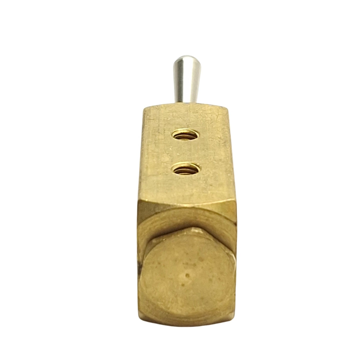 New Clippard MTV-4 Brass Toggle Air Control Valve, 2-Position 5-Port, N/C, 10-32