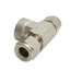 New – Open box SSP ISSD8FBT8 Duolok Female Branch Tee, 1/2in NPT Female to 1/2in OD Tube
