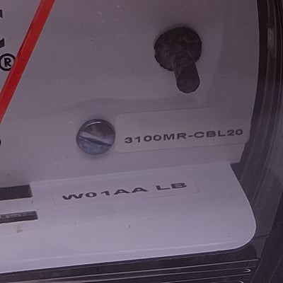 New – Open box Dwyer 3100MR-CBL20 Photohelic Pressure Switch/Gauge 24VDC SPDT NO/NC, 0-100inH₂O