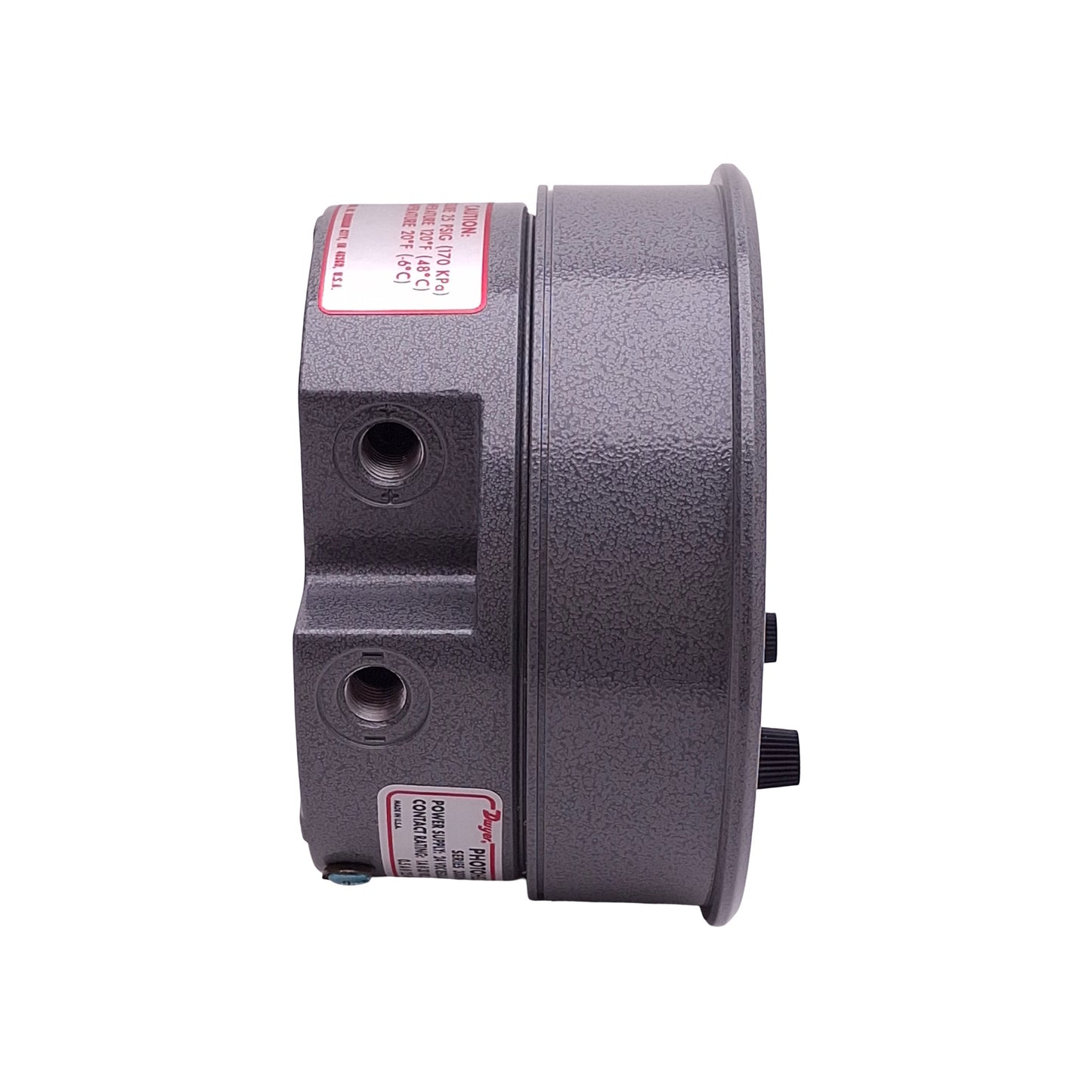 New – Open box Dwyer 3100MR-CBL20 Photohelic Pressure Switch/Gauge 24VDC SPDT NO/NC, 0-100inH₂O