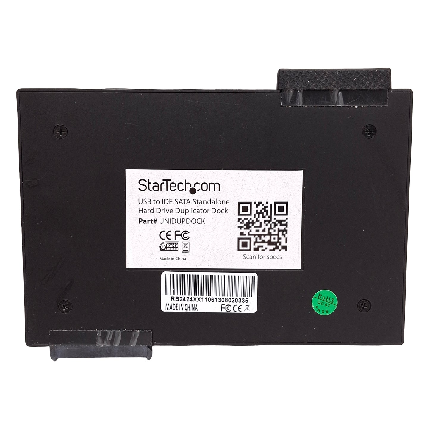Used StarTech UNIDUPDOCK USB to IDE SATA Standalone HDD Hard Drive Duplicator Dock