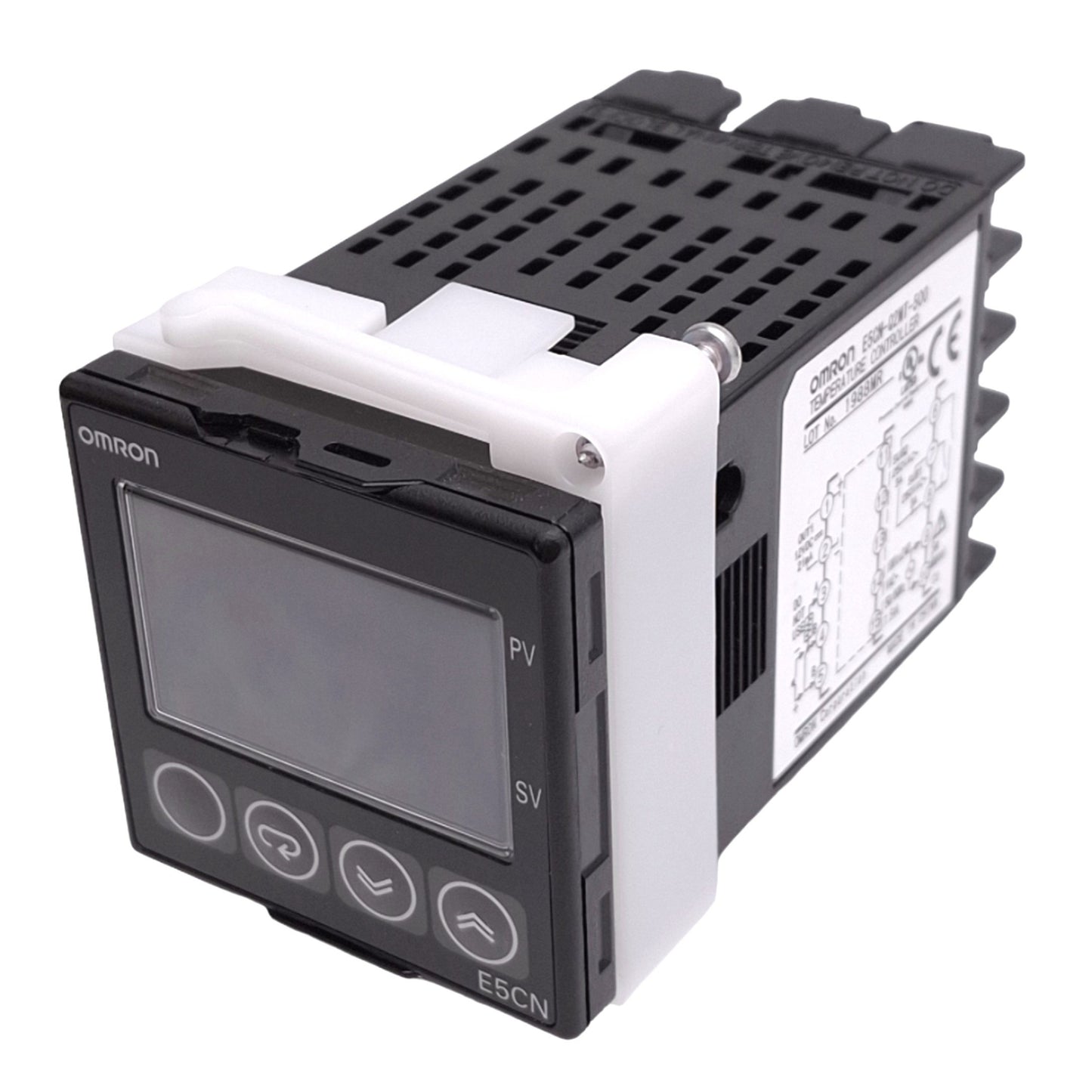 Used Omron E5CN-Q2MT-500 Temperature Controller, 100-240VAC In, 12VDC Out, 1/16 DIN