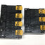 New – Open box Lot of 7 Omron PYF14A-E Relay Base Sockets, 14-Pin Blade, 250VAC 5A, DIN Rail