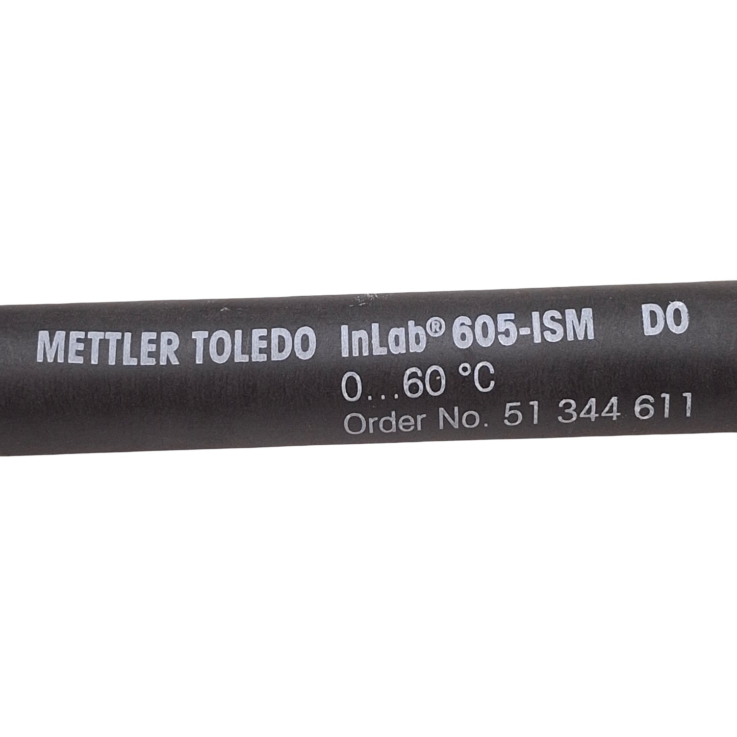 Used Mettler Toledo 605-ISM InLab Dissolved Oxygen Sensor, 0-60°C, 0-200%, 0-20mgL