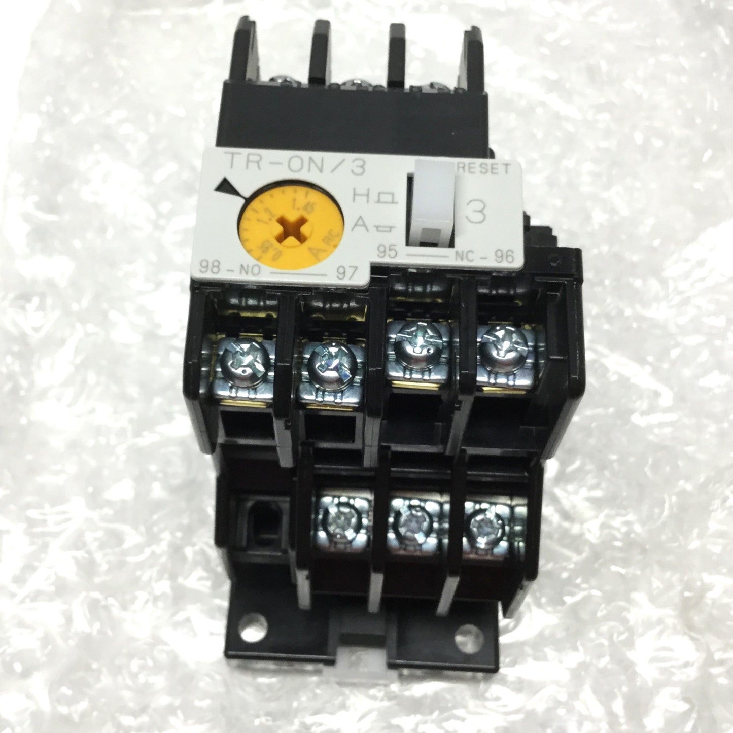 New Fuji TR-0N/3 Thermal Overload Relay, 3-Element, 0.95-1.45A Adjustable w/DIN Base