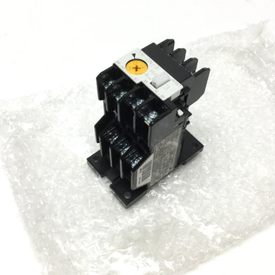 New Fuji TR-0N/3 Thermal Overload Relay, 3-Element, 0.95-1.45A Adjustable w/DIN Base